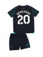 Manchester City Bernardo Silva #20 Alternativní dres pro děti 2023-24 Krátký Rukáv (+ trenýrky)